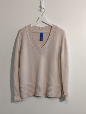 KIT & ACE merino wool v neck sweater - size medium